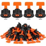 Niveleur de carrelage, 100 pi�ces nivellement carrelage niveleur, nivellement pour carrelage avec 2 cl�s ...