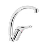 Nobili - m�langeur monocommande pour �vier en laiton chrom� hera