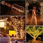 Nol dcoration guirlande lumineuse extrieur, 20m 200 led intrieur sapin de nol lumire electrique ...