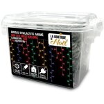 La boutique de noel - rideau lumineux led stalactite - 10 m�tres - multicolore
