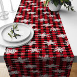No�l saisonnier hiver no�l f�tes de no�l cuisine salle � manger table � roulettes