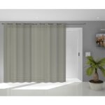 Soleil d ocre - noemie voilage, voile, polyester, blanc, par soleil d'ocre - 280 x 250 cm - taupe