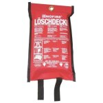 No 160x180 / poly no 160x180 / poly couverture anti - feu 1800 mm x 1600 mm - nofire
