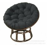 Vurahome - noir, 100cm 100cm coussin de chaise suspendu coussin de nid d'oiseau coussin de fauteuil en ...