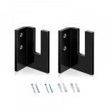 (noir) 2 pr�sentoirs � skis en acrylique ? un incontournable pour les amateurs de sport, local � skis ...