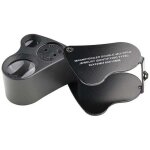 Alovez - noir), 30 x 60 loupe bijoutier, led loupe eclairante horloger, gemmes bijoux pierres timbres ... Alovez - noir), 30 x 60 loupe bijoutier, led loupe eclairante horloger, gemmes bijoux pierres timbres ...