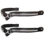 Pour en savoir plus :, noir: bridon en cuir en forme de v devant pour bride anglaise avec une morsure ...