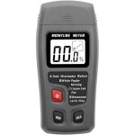 Noir humidim�tre num�rique 9 v avec indicateur d'humidit�, testeur d'humidit�, professionnel hygrom�tre, ...