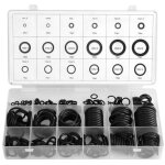 (noir)kit assortiment de joints toriques en caoutchouc - noir - joint torique rondelle - plomberie hydraulique ...