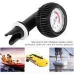 (noir)manom�tre de pompe � air - jauge de pression d'air pour barom�tre de s�curit� - noir