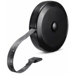 ?noir?m�tre ruban souple mesure r�tractable pour le tissu du corps couture tailleur tissu tricot artisanat ...