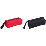 Noir + rouge trousse a outils vide, 25 cm longue toile nylon impermable  l'eau fermeture clair paquet ...