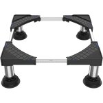 (noir) support de machine � laver 4 pieds � ventouse socle lave linge charge 250 kg pour frigo lave - ...