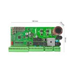 Logique de commande universelle start - s10 pour 1 / 2 moteurs 12 / 24vdc coulissant et garage avec lcd ...