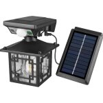 Noluxa 1 pices applique murale solaire vintage extrieure avec detecteur de mouvement, lumire jardin ...