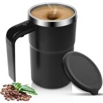 Noluxa 380 ml tasse � caf� � m�langeur automatique : automatique? avec couvercle, par usb lavable tasse ...