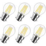 Noluxa 4w ampoule led filament � bayonnate g45 b22 - 2700k blanc chaud - 470lm - ampoule vintage - non ...