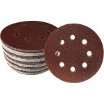 Noluxa 60 feuilles de disques abrasifs auto - agrippants pour ponceuse excentrique 115 mm 8 trous grain ...