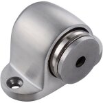 Noluxa but�e de porte magn�tique mont�e au sol en m�tal bross�