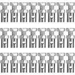 Noluxa cable stop, 24 pices serre cable velo kit de rparation de cble d'acclrateur d'arrt de cble ...