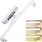 Noluxa led pour miroir coiffeuse rechargeable - capteur m�moire, aimant et r�glage de la lumi�re, amovible ...