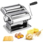 Noluxa machine � p�tes laminoir � p�tes en acier inoxydable pour tagliatelle / spaghettis / lasagnes ...
