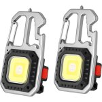 Noluxa mini lampe de travail led rechargeable 800 lumens mini lampe de poche, lampe porte cl, lampes ...