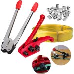 Noluxa outils de cerclage manuels pet / pp, kit de cerclage, tendeur de cerclage for sangle en polyester ...