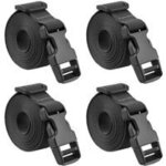 Noluxa sangle � boucle 25 mm sangle � cliquet 4 pi�ces courroie serrage plastique sangle d'arrimage pour ...