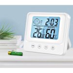 Noluxa thermomtre intrieur hygromtre, capteur humidit station meteo interieur, intelligente rtroclairage ...