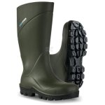 Nora - therm s5 boot de botte d'eau rmica pour l'agriculture, orange, semelle bleue, taille 45