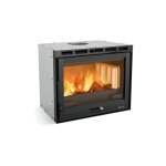 Nordica - insert  bois ventil - la inserto 70 4. 0 ventilato 7. 8 kw