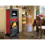 Poele a' bois la nordica extraflame four rossella plus evo en fonte 10, 6 kw pour 260 m liberty bordeaux ...
