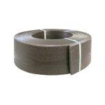 Nortene bordure en plastique polythylne recycl bark - imitation bois - 0, 09 x 10m - brun
