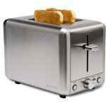 Grille pain 2 tranches 925w br220 inox