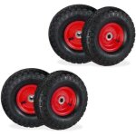 Northix - jeu de roues pour camion sac avec 4 jantes en acier