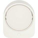 Lampe de nuit avec pince blanche