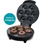 Machine a donuts ceramique 7 donuts 700w dm400 noir Machine a donuts ceramique 7 donuts 700w dm400 noir