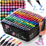 Marqueurs a alcool avec sachet 168 pcs nukido nk 914 Marqueurs a alcool avec sachet 168 pcs nukido nk 914