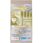 Norton lot de 10 patins abrasifs norton, 93x185 mm, grains 180