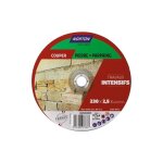 Norton - disque � tron�onner intensif mat�riaux 230x2. 5x22. 2