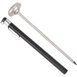 Nouveau thermom�tre portatif de m�tre de temp�rature de cuisson de sonde d'acier inoxydable pour le lait ...