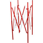 Novap - barri�re de regard extensible - rouge / blanc - 1, 30 m x 1, 15 m 8000271