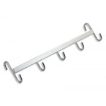 Novaservis accessoires m�talliques - pat�re � cinq crochets pour s�che - serviettes, chrome 6002, 0