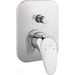 Novaservis - ferro one - robinetterie de baignoire encastre, chrome bfo7p