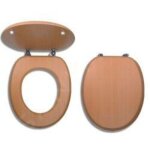 Novaservis - prestige - abattant en bois plaqu�, h�tre rouge wc / buk
