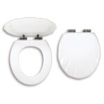 Novaservis prestige - abattant wc lyra, mdf, blanc wc / softmuslely