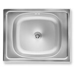 Novaservis - viers - �vier 40x50 cm, avec trop - plein, inox dr40 / 50a