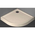 Novellini box doccia - receveur de douche  de cercle novellini victory beige 100x100cm h 11, 5cm