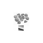 Novellini - kit de roulements supérieur pour paroi king 2p chrome. Novellini - kit de roulements supérieur pour paroi king 2p chrome.
